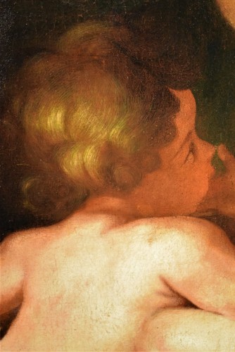 Louis XIV - Bacchanale de Putti - école Peter Paul Rubens XVIIe